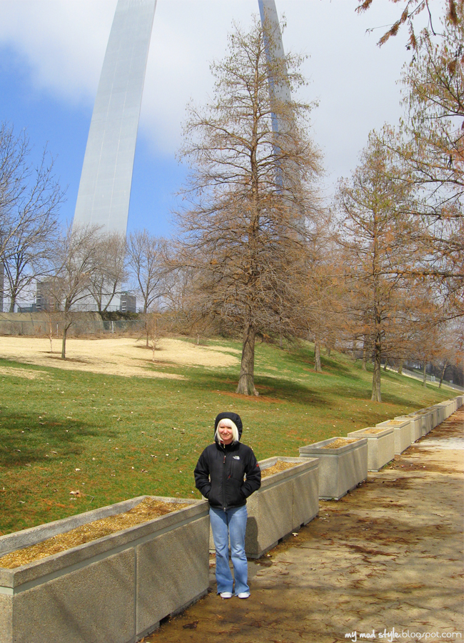 St Louis Arch and Me