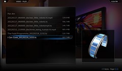browsing Humax on a netbook in XBMC