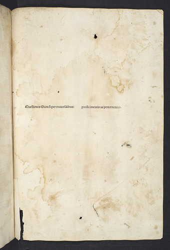 Variant title of Duns Scotus, Johannes: Quaestiones in Universalia Porphyrii