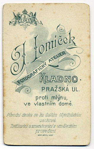 J. Lomíček, Kladno - Verso by oldichvondich (josefnovak33´s Alter Ego)