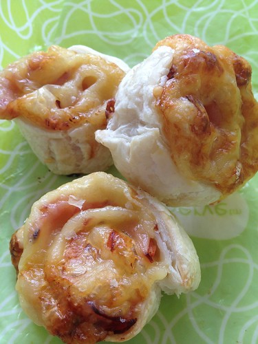 Ham and Cheese Scrolls