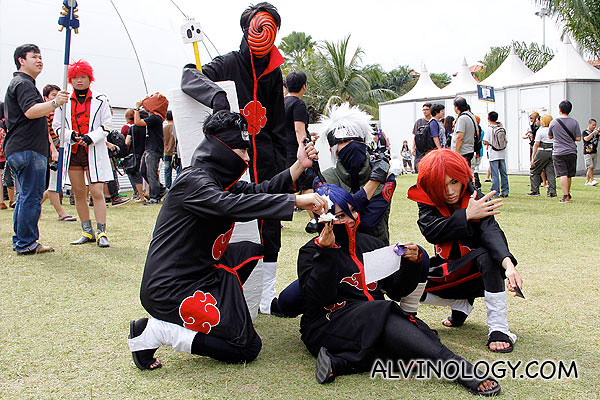 This group I know. They are from Naruto!