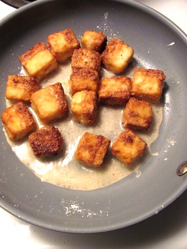 Delicious Fried Firm Tofu