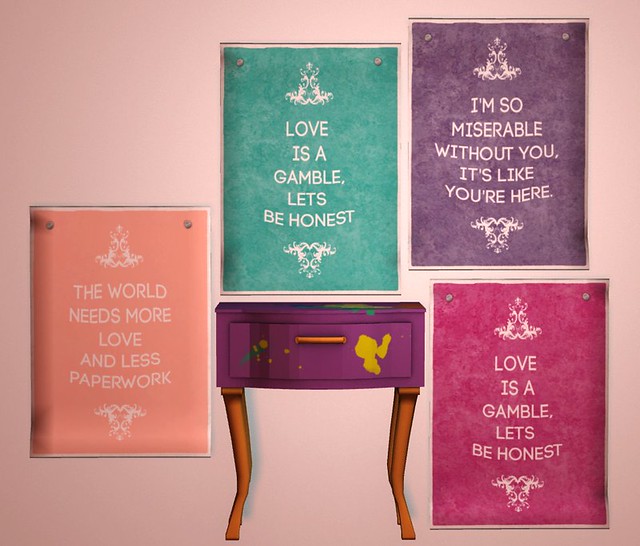 Starstruck - Romance posters; Sprayed Out Table