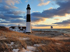 "A Guiding Light"   Big Sable Point Lighthouse - Ludington, Michigan by Michigan Nut