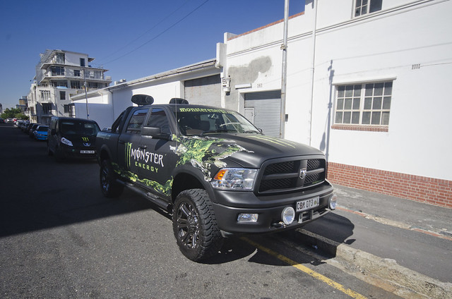 Monster Energy Dodge Ram 2500 RHD Conversion Bree Street Cape Town