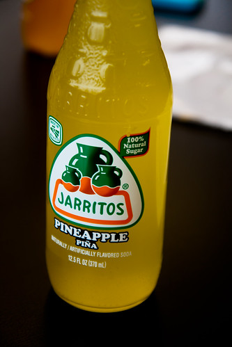 Pineapple Jarritos Soda at Casa Rasta