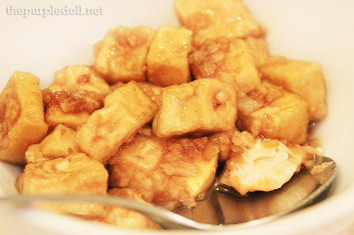 Tofu with Garlic Sauce P135