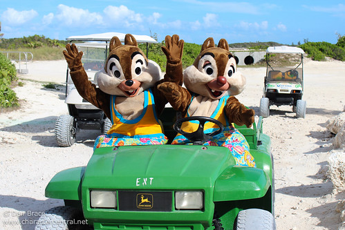 Having fun with Chip and Dale