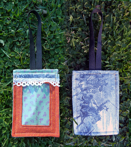 Luggage Tag, front and back