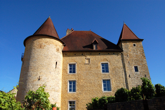 Château Pécauld, замки Франш-Конте, достопримечательности Франции