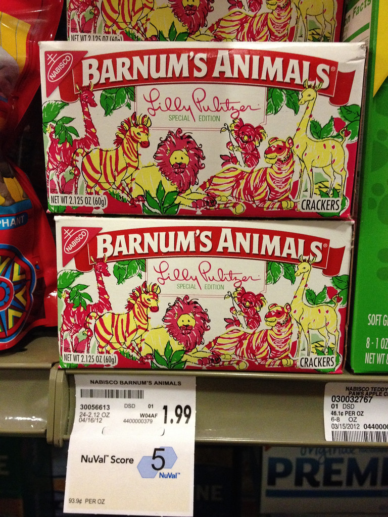 Lilly Pulitzer Barnum's Animal Crackers