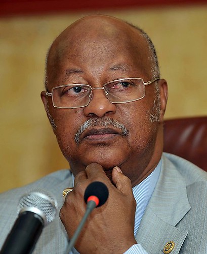 Prime Minister of Guinea-Bissau Carlos Gomes Junior speaking in Dakar. Soldiers arrested the presidential front-runner Carlos Gomes Junior after staging an apparent coup in this West African state. by Pan-African News Wire File Photos