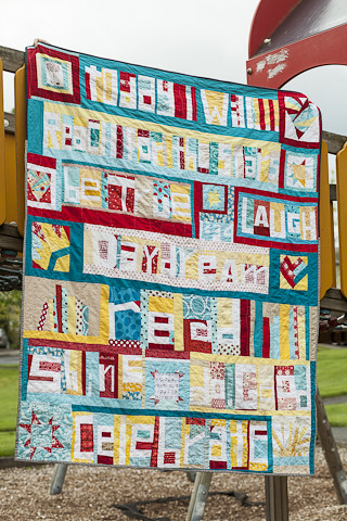 Word Quilt by Peace circle - Do. Good Stitches