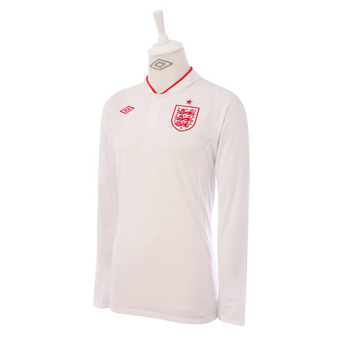 England Home 2012 Long Sleeve Shirt