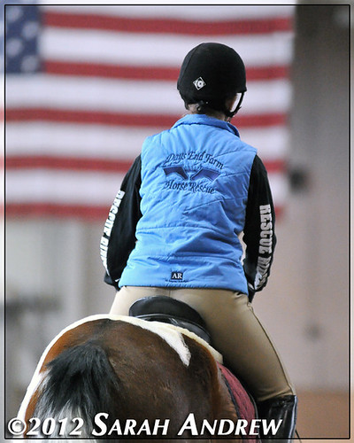 Rescue Riders drill team from Days End Farm Horse Rescue at the 2012 PA Horse World Expo