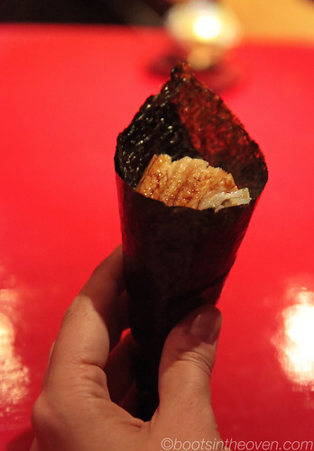 The most beautiful anago handroll i've ever eaten