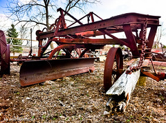 Rusted Farm Implement