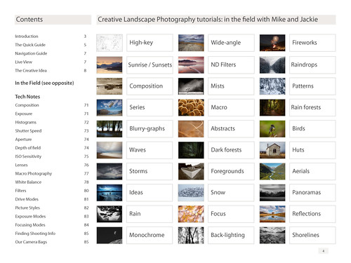 Creative Landscape Photography book sample page 1