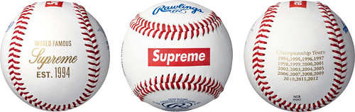 Supreme / Rawlings Baseball