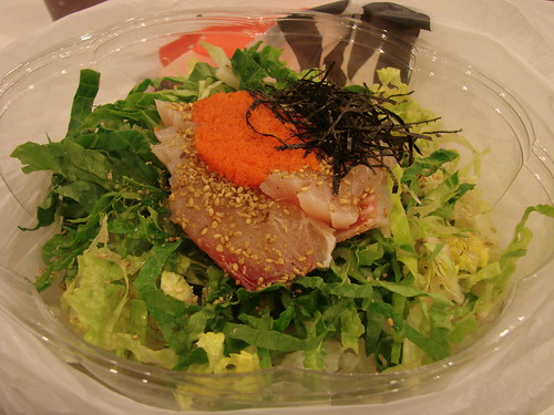 Sashimi bibimbap bowl