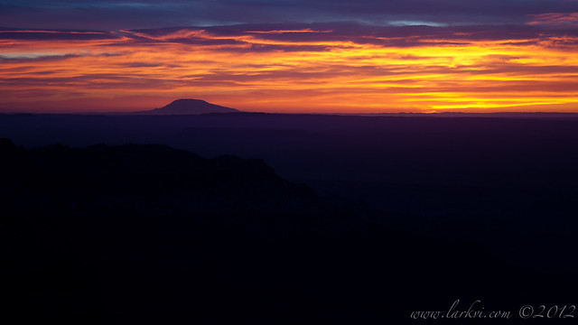 Sunrise from Imperial Point (variant b), Grand Canyon National Park, 2006