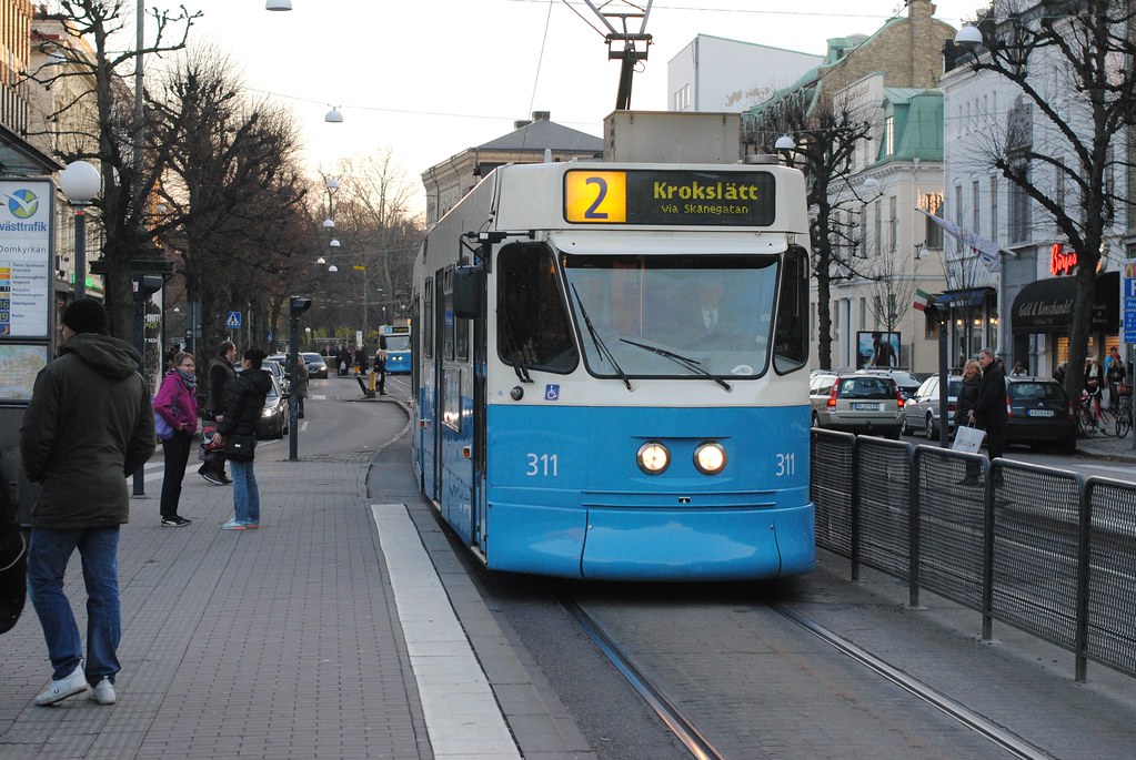 Гётеборг — город трамваев. И об общественном транспорте в целом