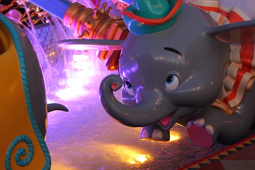 Dumbo at night - Storybook Circus