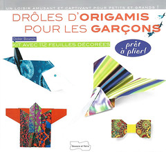 Origami création - Didier Boursin - Drôles d'origamis pour les garçons