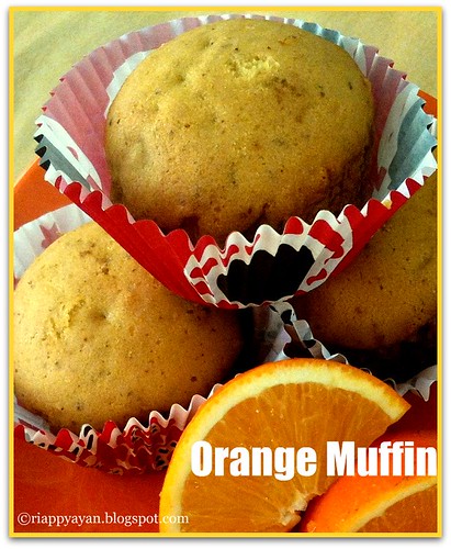 Orange muffin