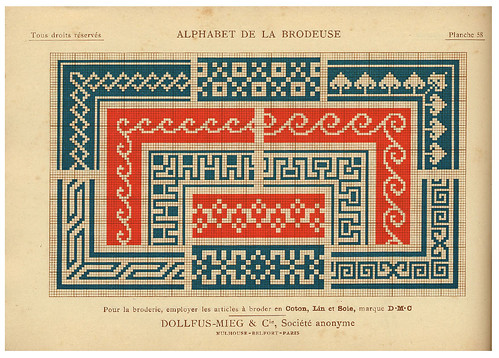 013-Alphabet de la Brodeuse1932- Thérèse de Dillmont
