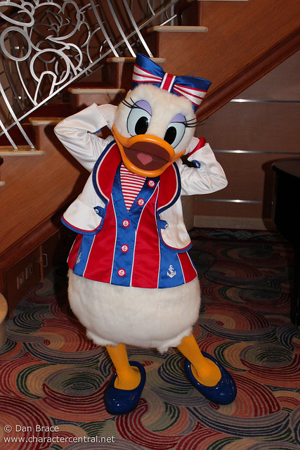 Meeting Daisy Duck