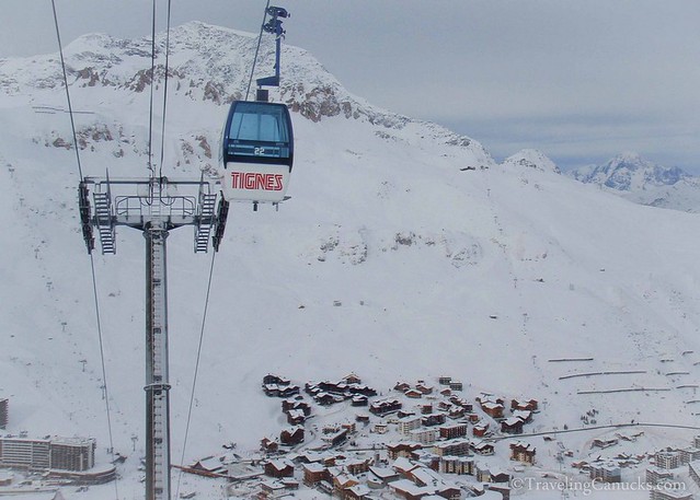 Tignes Ski Resort in the French Alps