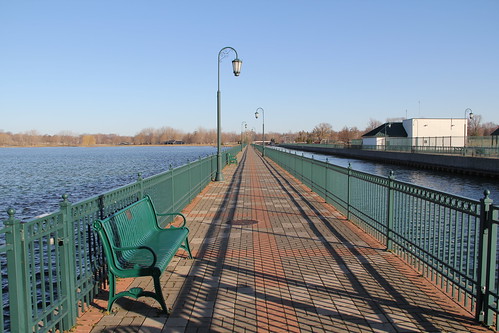 Pier on the north side of Owasco Lake