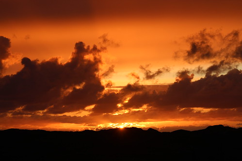 Raging Sunset by michealmanganphotography