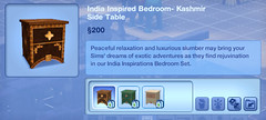 India Inspired Bedroom- Kashmir Side Table