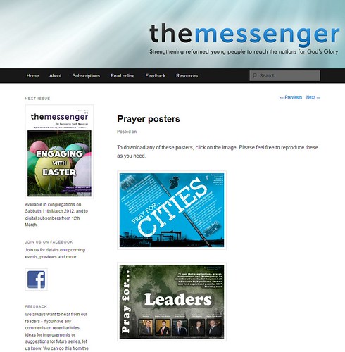 messenger prayer posters