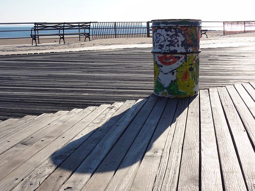 Coney Island Boardwalk Bin
