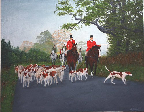 After The Fox Hunt by Sid's art