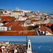 Lisbon views - sightseeing Alfama and Tejo