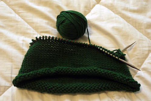 Knitting Adam's Hat