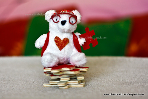 Manualidades: hacer un oso San Valentín para regalar