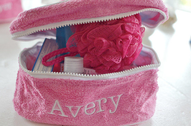 avery toiletry bag closed