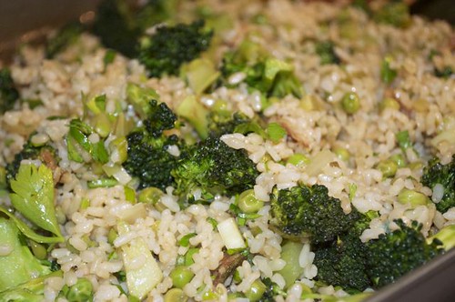 green rice/finished