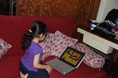 Marziya Shakir The Worlds Youngest Street Photographer Gets A Gift of a Laptop by firoze shakir photographerno1