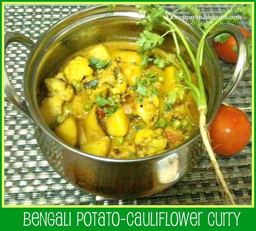 Bengali aloo-phulgobhi curry