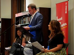 Rhys Muldoon at Raunchy Romance Storytime (Customs House Library, 7/3/2012)