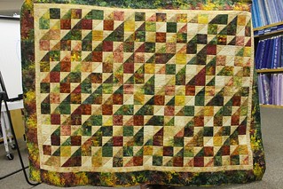 Scrap quilt by Stacey