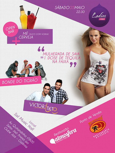 Flyer - Ladies First (verso) by chambe.com.br