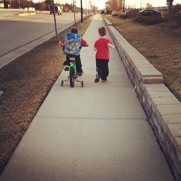 First family walk of the season!